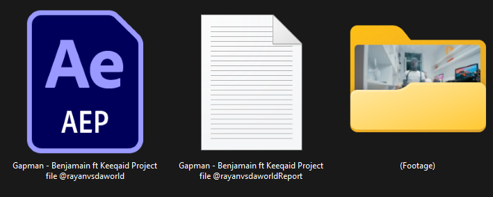 Gapman - Benjamin feat. Keeqaid project file