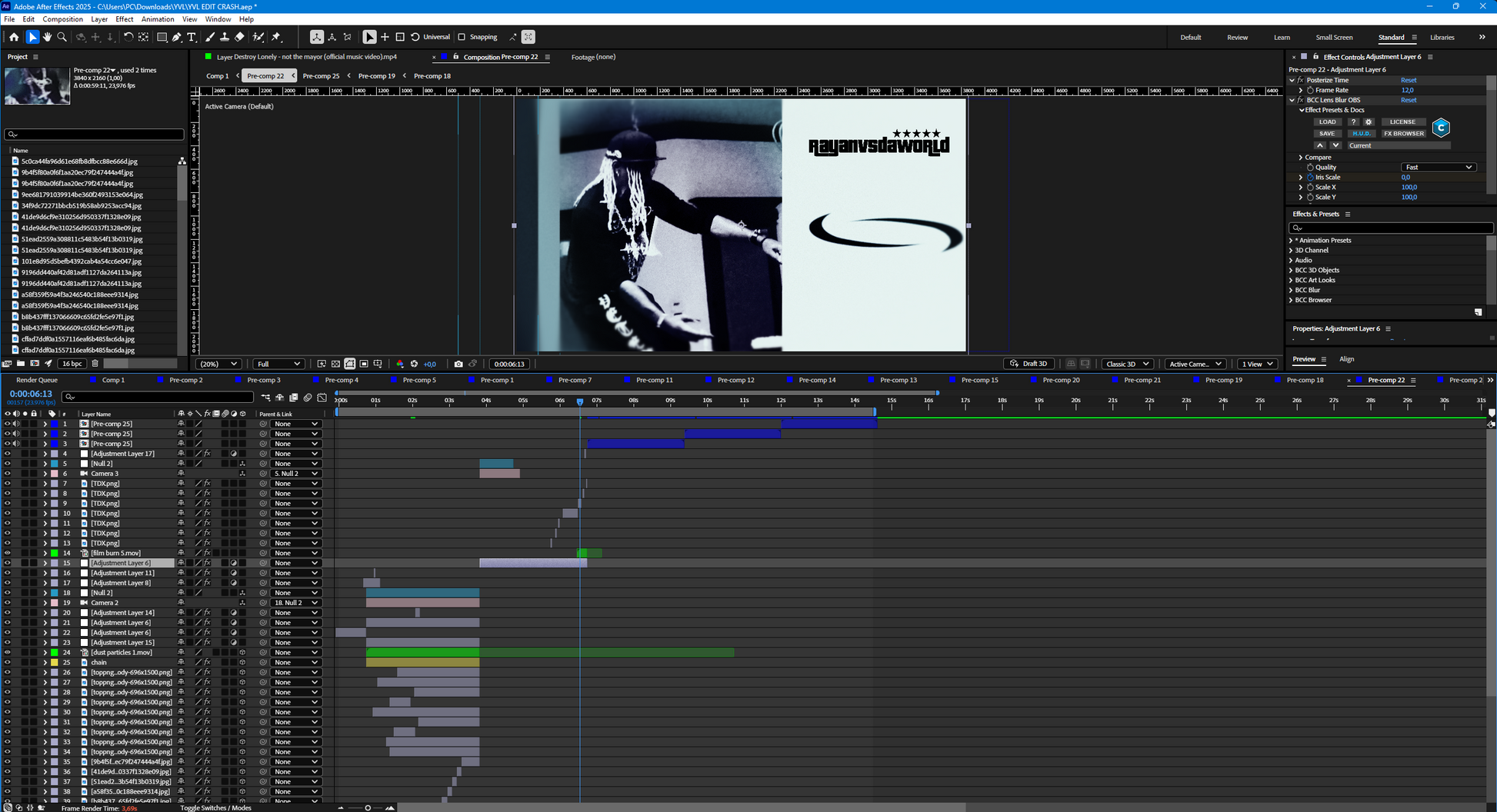 YVL EDIT project file & all assets