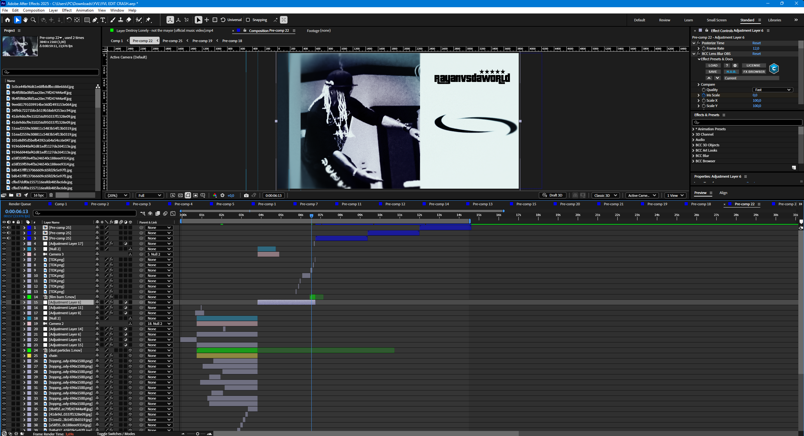 YVL EDIT project file & all assets